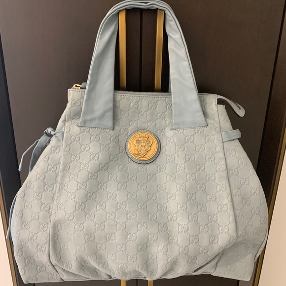 Gucci Limited edition Blue/Grey ladies bag - Picture 13 of 16